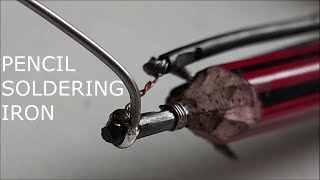 PENCIL SOLDERING IRON IS REAL IT WORKS [upl. by Noevart48]