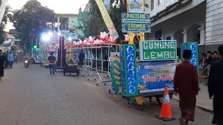 Meriah  peserta takbir keliling pondok tremas arjosari pacitan 2022 [upl. by Ingunna]