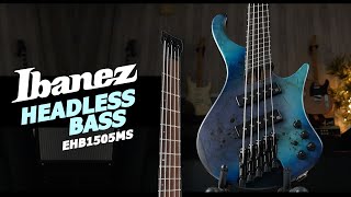 Ibanez EHB1505MS Headless Bass Tropical Seafloor Flat [upl. by Arymas398]