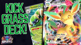 Stick it to the META with Spidops EX amp Leafeon Vmax [upl. by Eldora]