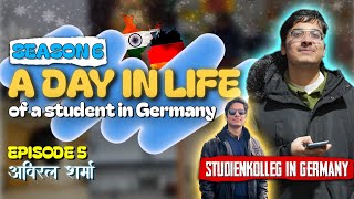 Studienkolleg in Germany A Day in Life of an Indian Student in Germany 🇩🇪  S06 E05 [upl. by Adnertal]