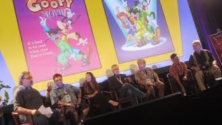 FULL A Goofy Movie 20th Anniversary Reunion panel at the D23EXPO 2015 [upl. by Fritzie141]