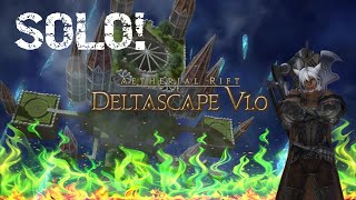 FFXIV Online  Deltascape V10 Unsynced Solo  Reaper [upl. by Sarchet]