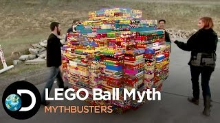 Busting The Famous Youtube LEGO Ball Myth  Mythbusters [upl. by Paolina231]