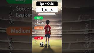 Guess the favourite sports trivia wordpuzzle soccer [upl. by Hershell]