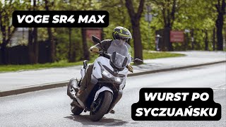 VOGE SR4 MAX  TROCHĘ NIEMIEC TROCHĘ CHIŃCZYK [upl. by Schwarz]