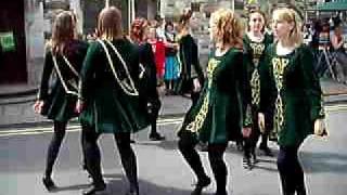 Wimborne Folk Festival 2010 Yetminster Irish Dancers [upl. by Graniah]