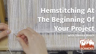 Hemstitching At The Beginning Of A Project [upl. by Schechinger831]