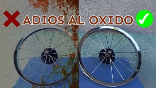 Como Quitar Oxido En Metales Pulir Hierro Con Arena Y Limpiar Sarro En Rines art [upl. by Placida508]