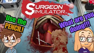 Going Back to Doctor School  Surgeon Simulator Pt 2 [upl. by Notyrb]