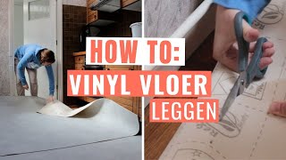 VINYL VLOER LEGGEN Zo doe je dat zelf [upl. by Annawek]