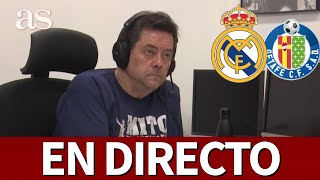 REAL MADRID vs GETAFE I RONCERO EN DIRECTO I Diario AS [upl. by Jarrow]