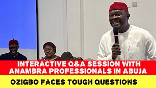 Val Ozigbo Takes Tough Questions During Interactive QampA Session With Anambra Professionals In Abuja [upl. by Araec]