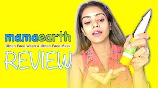 How To Use Mamaearth Ubtan Face Wash And Face Mask [upl. by Halsy193]