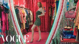 Hunter Schafer Goes Vintage Shopping in NYCs Chinatown  Vogue [upl. by Seaver]