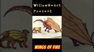 Wings of Fire Graphic Novel  Perils Origin shorts [upl. by Adriaens]