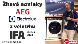 AEG a Electrolux na veletrhu IFA 2024  umělá inteligence pomůže s vařením a další novinky [upl. by Sybil800]