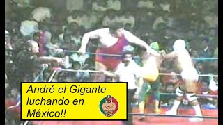 Lucha libre mexicana André el Gigante vs Canek [upl. by Scarlett1]