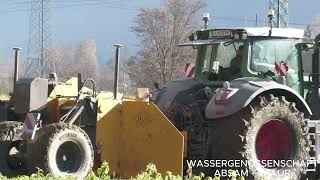 Acker Planieren Tirol mit Fendt Vario und Planierschild Bos KB5004 MEGA [upl. by Cyn]