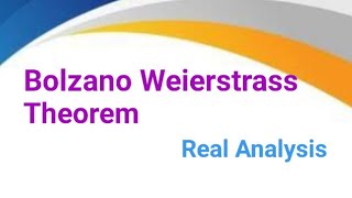 Bolzano Weierstrass Theorem Every Bounded Sequence in Rk contains a Convergent Subsequence [upl. by Nairdna140]