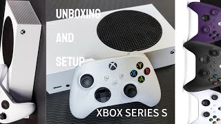 Xbox Series S Unboxing Setup and first impressions [upl. by Etom]