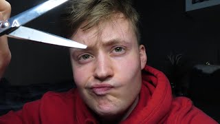 Rude Friend Cuts Your Hair Norwegian｜ASMR gum chewing soft spoken [upl. by Ifen]