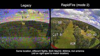 Long range diversity vs RapidFIRE test 1 mile [upl. by Eissak]