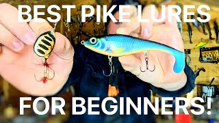 The BEST Pike Lures for Beginners Pike fishing tips amp techniques [upl. by Grossman]