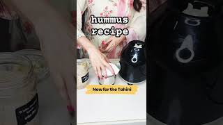 Easy hummus recipe Hummus Recipe 🥰 healthyfood hummus easyrecipe [upl. by Valonia]