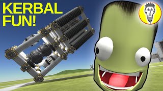 120 Reaction Wheels In Kerbal UNLIMITED POWER [upl. by Uriisa]