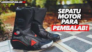 Unboxing Sepatu Motor IMPIAN  Dainese Axial D1 Air 🔥 [upl. by Dlopoel179]