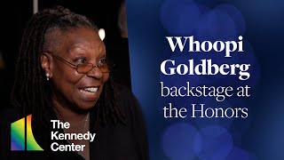 Whoopi Goldberg talks about Billy Crystal backstage at the 46th Kennedy Center Honors 2023 [upl. by Moffat]