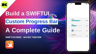 Custom Progress Bar in SwiftUI Master Your UI Design 🎨 [upl. by Itagaki423]