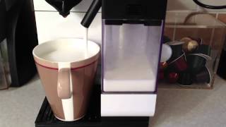 Making a latte with the Nespresso Lattissima plus [upl. by Evers]