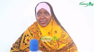 BI KHADIJA KWA HUZUNI KUBWAASOMA QURAN LENGO KWA WATU WALIO FARIKI NA AJALI YA GOROFA KARIAKOO [upl. by Ahsitul]