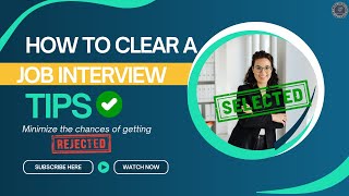 Why Your Job Interview Strategy Is Failing  MustKnow Tips to Succeed in Your Job Interview [upl. by Hsepid]