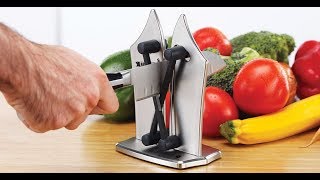 Get Your Knives Razor Sharp with the As Seen on TV Bavarian Edge KnifeSharpener [upl. by Einahc]