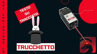 Testo su tracciato  TRUCCHETTO [upl. by Nahgen]