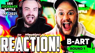 BART  Round 1  Semifinal 2  BART vs DLOW  SBX KICKBACK BATTLE 2021  BEATBOX REACTION [upl. by Eliza983]