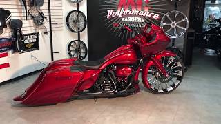 Harley Davidson Road Glide FLTRX 2018 MG Performance Baggers [upl. by Woermer]