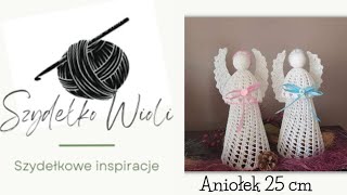 Szydełko Wioli  aniołek👼angelcrochet część 12 [upl. by Julian453]