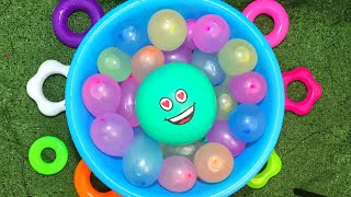 ASMR Water Balloon Therapy Stress Relief through Relaxing Pops [upl. by Imhskal]