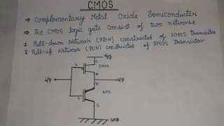 CMOS INVERTER [upl. by Tarr]