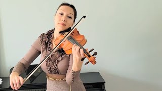 Mil Pasos violin cover [upl. by Thadeus]