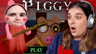 MINHA IRMÃ FOI POSSUÍDA PELA PIGGY NO ROBLOX [upl. by Elliott893]