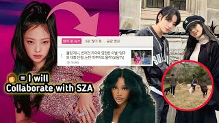 Jennie Officially Announces Will Collaborate With American Singer SZA Lisas Dog amp Jungkooks Dog [upl. by Weslee]