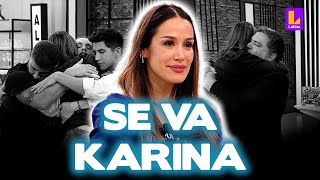 ¡Se va Karina Karina Borrero es eliminada en la semifinal  El Gran Chef Famosos [upl. by Schmeltzer]