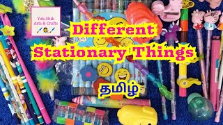 Different stationary things in tamil yukshikartsandcrafts [upl. by Allerbag]