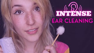 ASMR  INTENSE EAR CLEANING  Floofing Picking Oiling amp Massaging Your Ears [upl. by Riorsson]