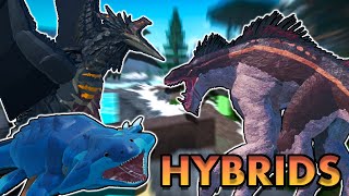 NEW HYBRIDS SHOWCASE  Roblox Dinosaur Simulator [upl. by Adnac]